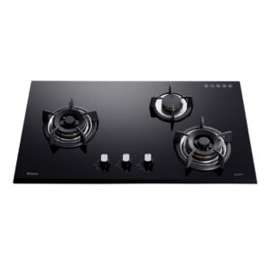 3-Hyper Burner Built-in Gas Hob (Glass)